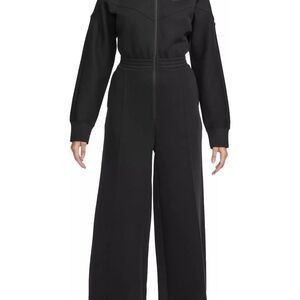 Nike Tech Black Full-Length Windrunner Jumpsuit